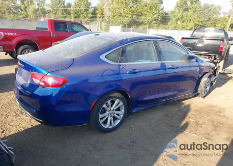 2015 Chrysler 200 Limited from USA, damaged, VIN 1C3CCCAB5FN594459